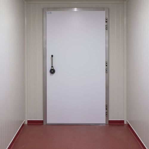 Servicetür - KDM Chiller - Metaflex Doors Europe - für Krankenhaus / mit Scharnier / Typ Y