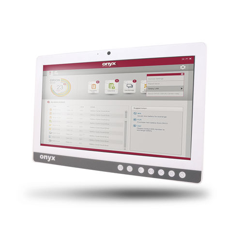Medizinischer Panel-PC / Intel® Celeron® - Venus-123/153/173 - Onyx Healthcare Inc - Intel® Core i5 / Intel® Core i series / für Computerwagen