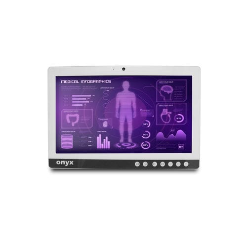 Medizinischer Panel-PC / Intel® Core™ - Venus-124 Plus - Onyx Healthcare Inc - für die Intensivstation / für Computerwagen / für medizinische Akten