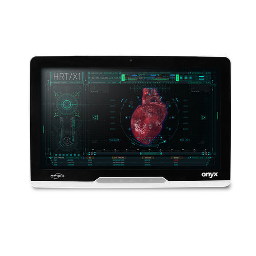 Medizinischer Panel-PC / Intel® Core™ - MATE2-2212 - Onyx Healthcare Inc - all-in-one / mit RFID-Technologie / SSD 64 GB