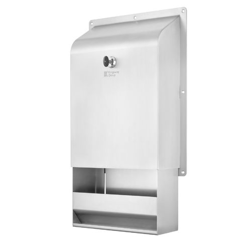 Papierhandtuchspender - KG02 - Kingsway Group - Edelstahl / wandmontiert