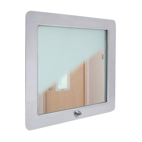 Fenster für Krankenhaus - Duralux Platinum - Kingsway Group - Sicht / Labor / gleitend
