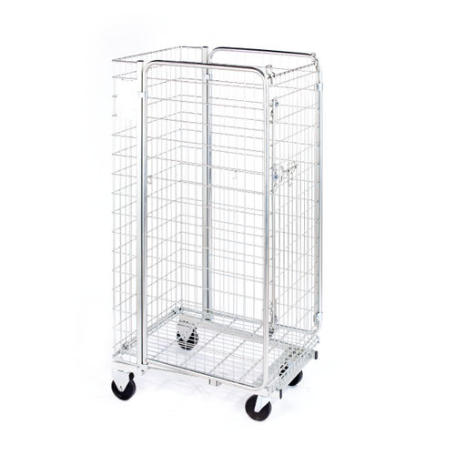 Transport-Sackhalterwagen - 372.500 - Sclessin Productions - mit Regal / mit Tür / Metall