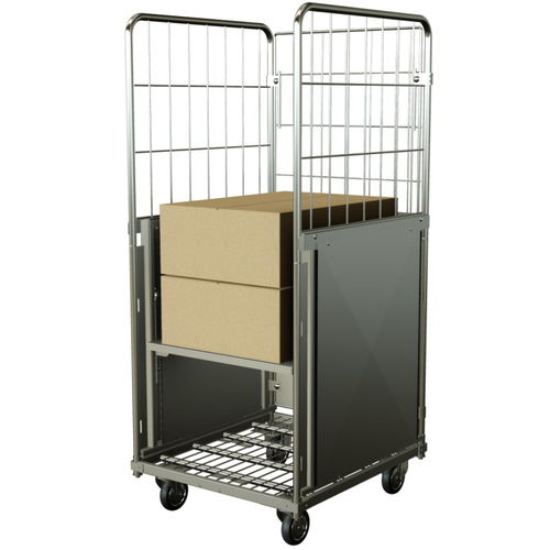 Sackhalterwagen für saubere Wäsche - Sclessin Productions - für Kliniken / Transport / Verteilung