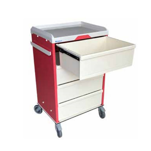 Medizinischer Wagen - ES 12 - Sclessin Productions - Pflege / 4 Schubladen / mobil