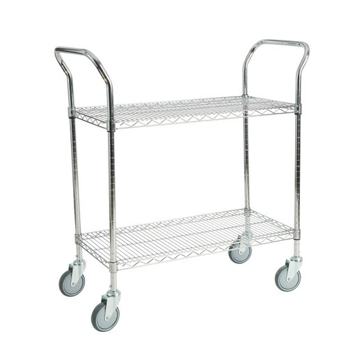 Medizinischer Wagen - Hygirack - Sclessin Productions - Pflege / Service / mit 2 Regalbrettern