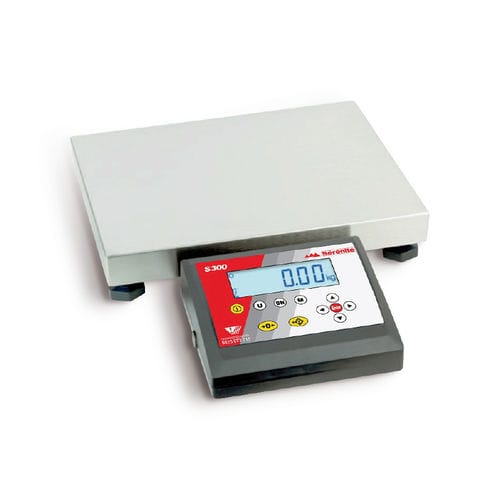 Elektronische Plattformwaage - 375.530 - Sclessin Productions - für Krankenhaus / Multifunktion / mit abnehmbarer Anzeige
