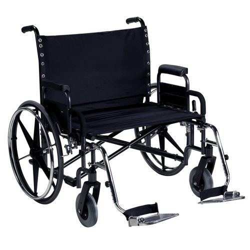 Manueller Rollstuhl - BREEZY HEAVY DUTY EXTRA WIDE - Axis Medical and Rehabilitation - für Übergewichtige / zur Nutzung im Freien / für den Innenbereich
