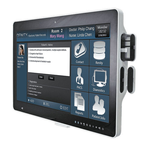Medizinischer Panel-PC / Intel® Core™ i Serie - HID-2334 - Avalue Healthcare - für Gesundheitseinrichtungen / für Computerwagen / all-in-one