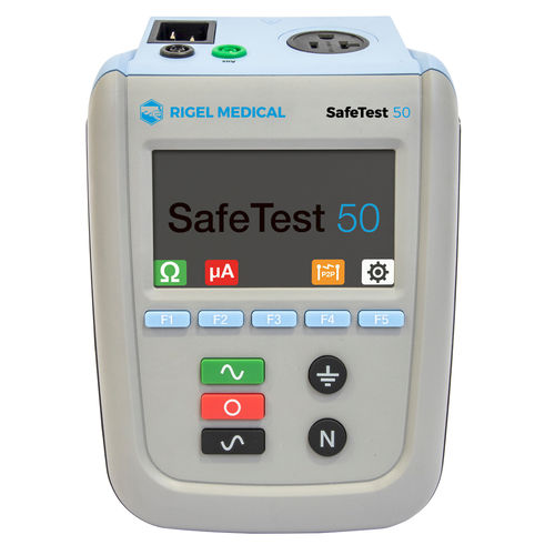 Elektrischer Sicherheitstester - SafeTest 50 - RIGEL Medical - Steuerung / Ableitstrom / Labor