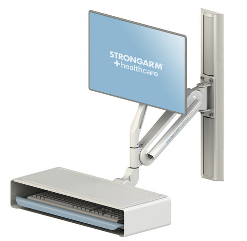 Neigbarer Tragarm - MightyMount™ - Strongarm - für Monitor / für medizinische Zwecke / wandmontiert