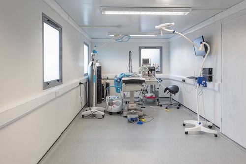 Untersuchungsraum für tierärztliche Kliniken - Portakabin - modular