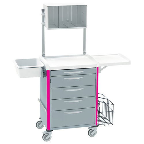 Wagen für Instrumente - NEOP - PRATICIMA - Gips / Lager / 5 Schubladen
