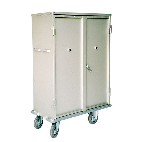 Transfer-Schrank - PRATICIMA - für Frischwäsche / mit Tür / anodisiertes Aluminium