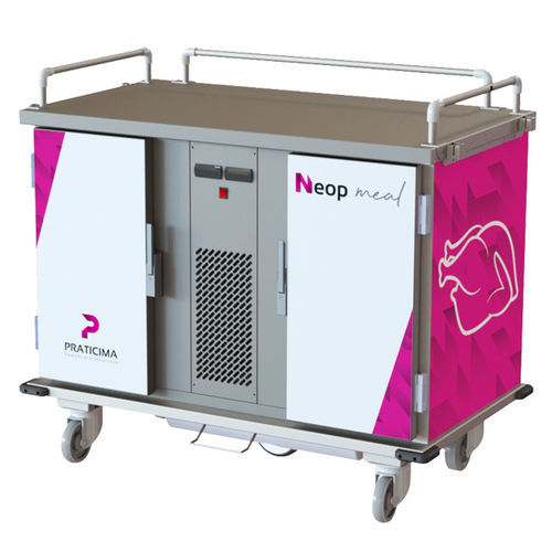 Servicewagen - Neop meal® - PRATICIMA - zum Servieren / Steuer / Edelstahl