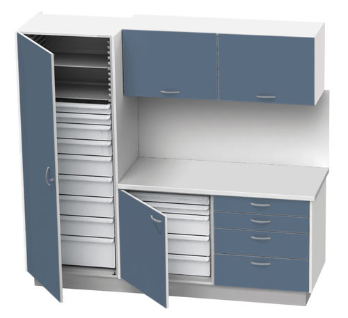 Mehrzweck-Möbelset - SDSMFSA01 - PRATICIMA - für Apotheken / modular / mit Regal