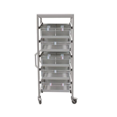 Wagen für OP-Saal - Optistock® - PRATICIMA - für Kliniken / CSSD / für Verbrauchsmaterial