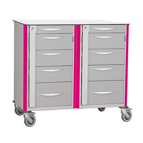 Wagen für Kliniken - Neop® - PRATICIMA - für Medikamente / zur Medikamentenausgabe / Aluminium