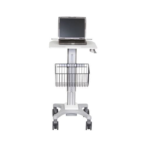 Point-of-Care-Computerwagen - IP100 - PRATICIMA - höhenverstellbarer / gesichert / Akku