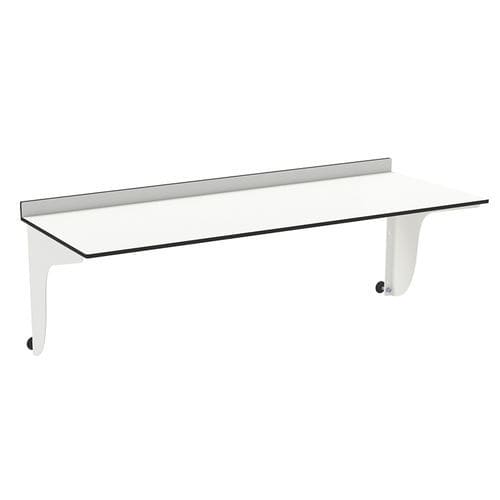 Edelstahlarbeitsfläche - 8Y530_100 - PRATICIMA - Epoxid / laminierter Kunststoff / wandmontiert