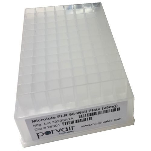 Mikroplatte für Biowissenschaften - Microlute® PLR - Porvair Sciences Ltd - 96 Well / biologisch