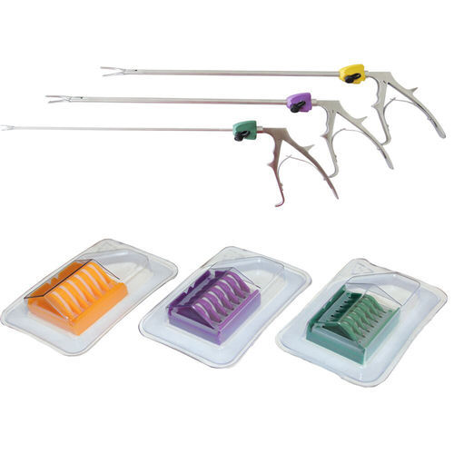 Laparoscopischer chirurgische clip - MH-B10 series - QJ Medical - für Hämorrhoidenligatur / für Nephrektomie / für Prostatectomie
