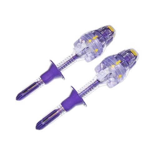 Laparoskopischer Trokar - PS3260ULT - Purple Surgical - mit geschützter Klinge / mit Einblaseport / mit Verschlussstopfen