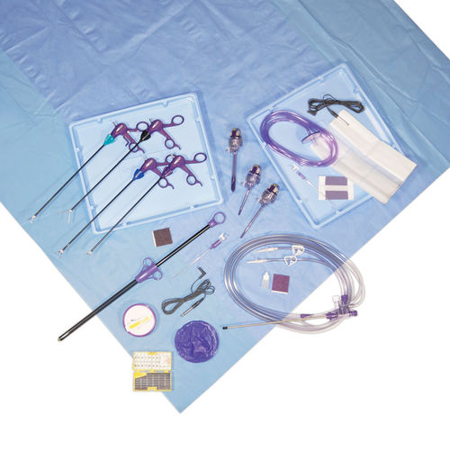Instrumentenset für laparoskopische Chirurgie - Purple Surgical - anpassbar