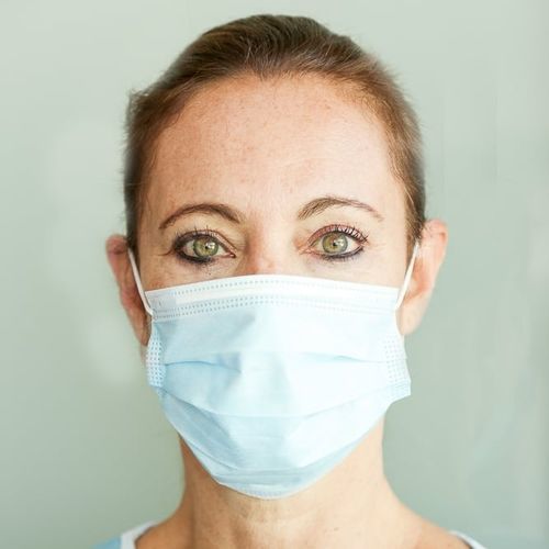 Schutzmaske ohne Latex - PS9230 - Purple Surgical - Halbgesicht / Erwachsene / unisex