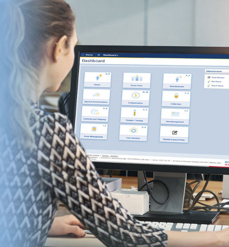 Datenmanagementsystem - NexLynk DMS® - HAEMONETICS - Information / für Austausch / medizinisch