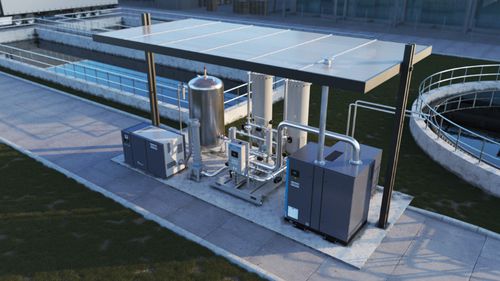 Medizinischer Sauerstoffgenerator - OGV series - Atlas Copco Medical Gas Solutions Division - modular / VPSA