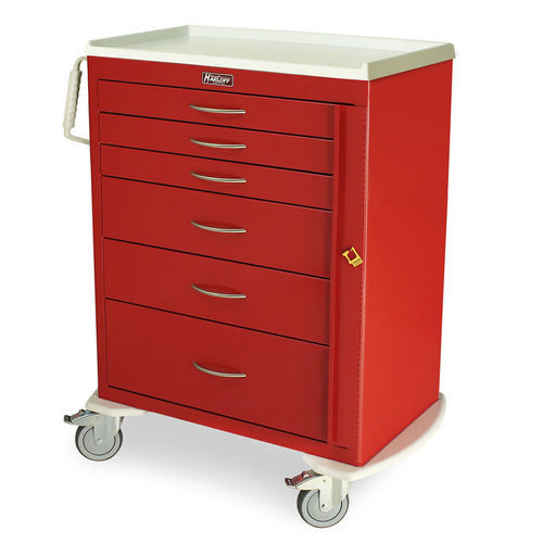 Medizinischer Wagen - MDS3030B06 - Harloff - Notfall / Infektion / Kunststoff