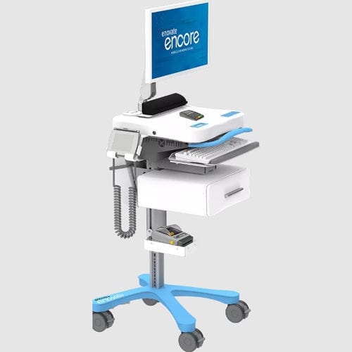 Akku-Computerwagen - Encore™ EcoFlex - Enovate - mit Schublade