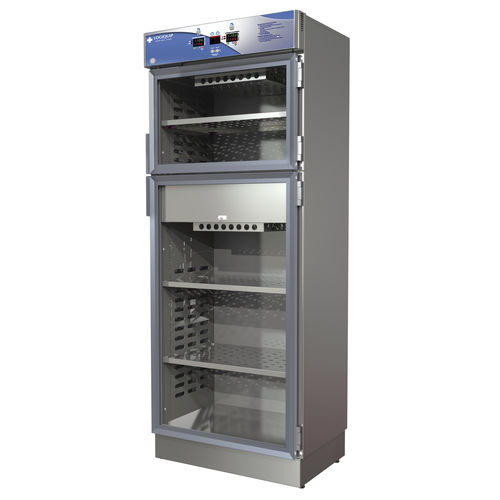Wärmeschrank - W2630MDG - Logiquip - für Krankenhaus / mit Tür