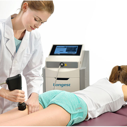 Extrakorporales Stoßwellentherapiegerät / für die ästhetische Medizin - LGT-2510A  - Guangzhou Longest Science & Technology - auf Wagen