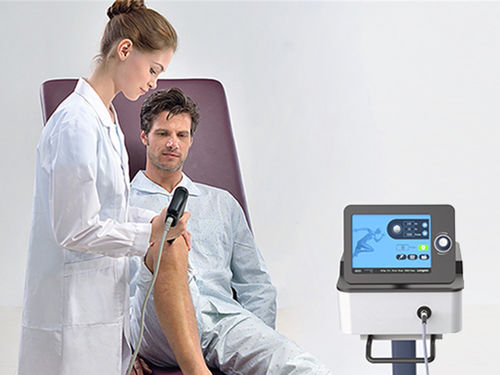 Extrakorporales Stoßwellentherapiegerät / für orthopädische Behandlungen - PowerShocker - Guangzhou Longest Science & Technology - auf Wagen