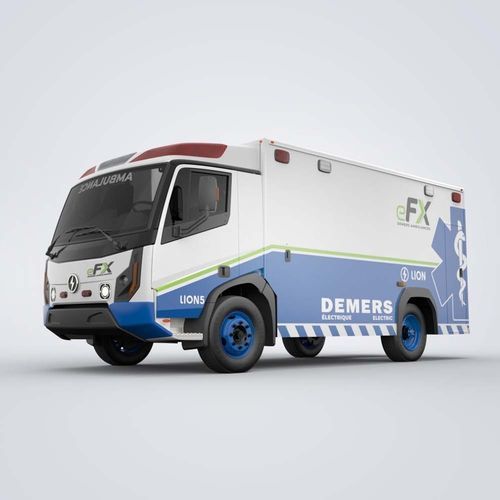 Kofferfahrzeug-Ambulanz - eFX - DEMERS - LKW / Typ III / elektrisch