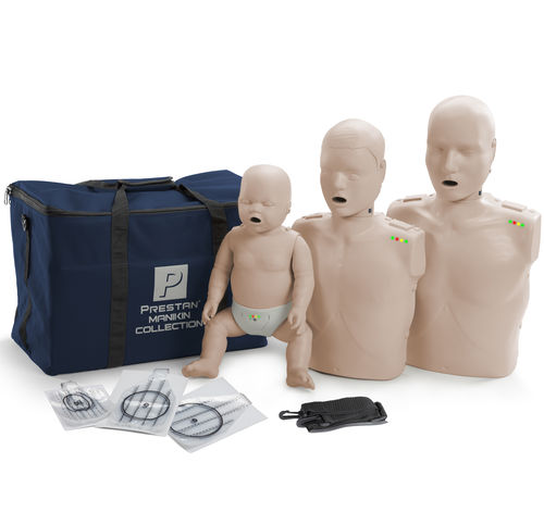 Trainingspuppe für Allgemeinpflege - PP-FM-300M - PRESTAN Products - für CPR / Oberkörper / Puppenset