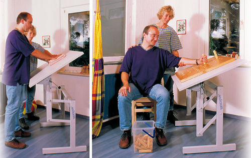 Höhenverstellbare Ergotherapie-Tisch - ergo S72 - Möckel Feinmechanik