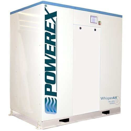 Medizinisches Luft-Kompressionssystem - MSE series - Powerex - Scroll / stationär / 2 Arbeitsplätze