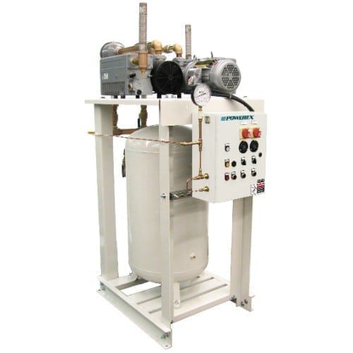 Labor-Vakuumsystem - LVVD0203 - Powerex - Drehschieber / geschmiert
