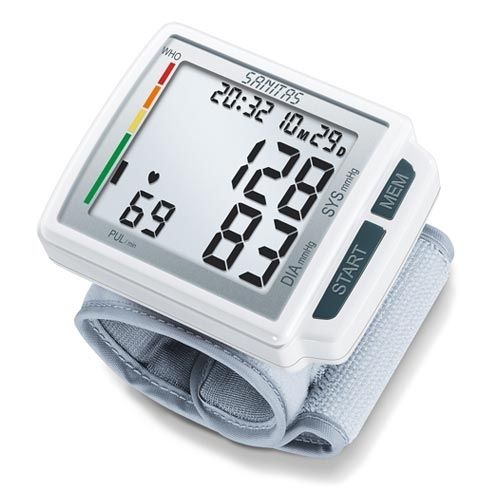 Automatischer Blutdruckmonitor - SBC 41 - Sanitas - Handgelenk / mit integrierter Manschette