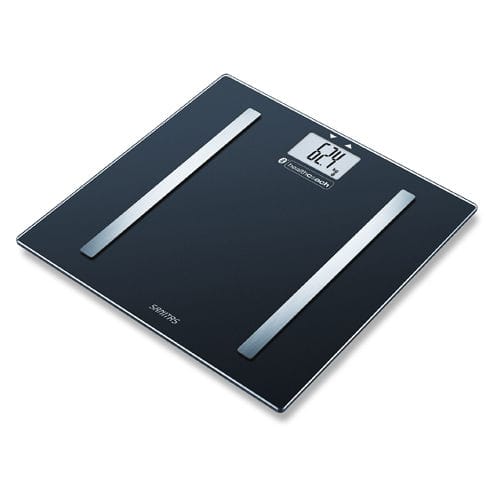 Körper-Analysewaage / Bioimpedanzmessung - SBF 72 - Sanitas - tragbar / Plattform / mit LCD-Display