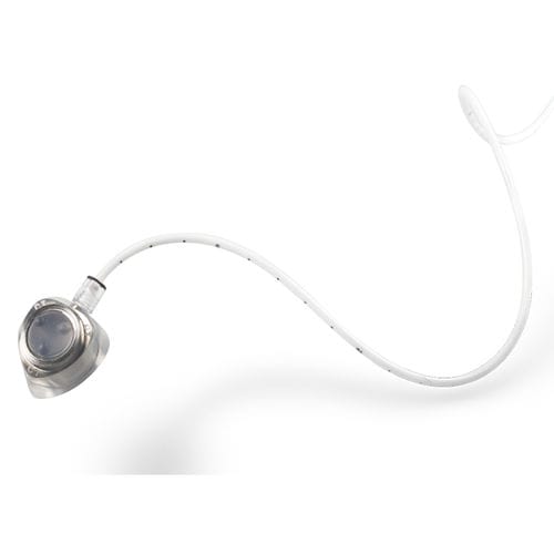 Implantierbares Portkathetersystem / Venen - POWERPORT® VUE® - Bard Medical - einlumig / Silikon