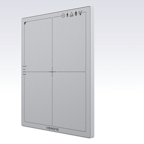 Flachbilddetektor für multifunktionale Röntgenaufnahmen - VIVIX-S 1012N - Cuattro Europe - tragbar / kabellos / 10 x 12
