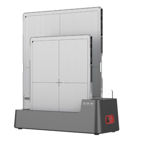 Flachbilddetektor für multifunktionale Röntgenaufnahmen - VIVIX-S 1417V - Cuattro Europe - tragbar / kabellos / wasserdicht