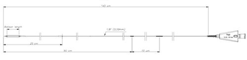 Dilatationskatheter - Vega PA - Arthesys - Koronar / Ballon / mit hydrophiler Beschichtung