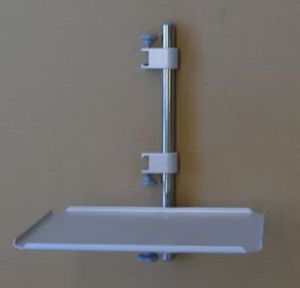 Multifunktionsregal - M-GB - Medical Technologies LBI - Aluminium / wandmontiert