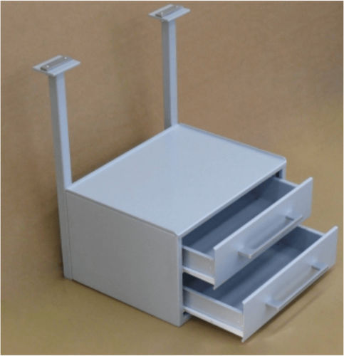 Multifunktionsregal - M-GB - Medical Technologies LBI - Edelstahl / Aluminium