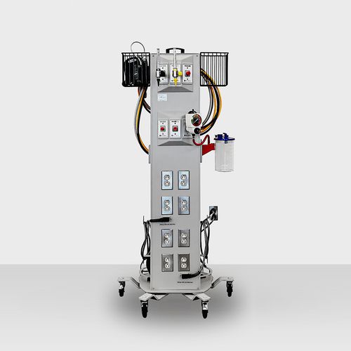 Mobile Versorgungseinheit - Modular Services Company - für die Intensivstation